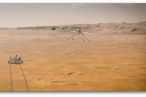 اولین پرواز نبوغ فردا بر سطح مریخ انجام می شود