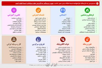 فیلترینگ اینترنت برای اساتید دانشگاه ها برداشته می شود