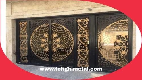 درب حیاط و درب پارکینگ