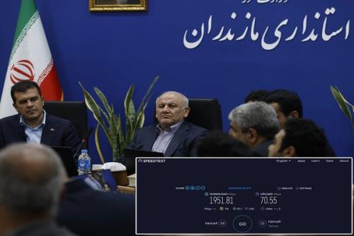 ثبت سرعت ۱ ۹۵۱ گیگابیتی 5G ایرانسل در حضور معاون رییس جمهوری